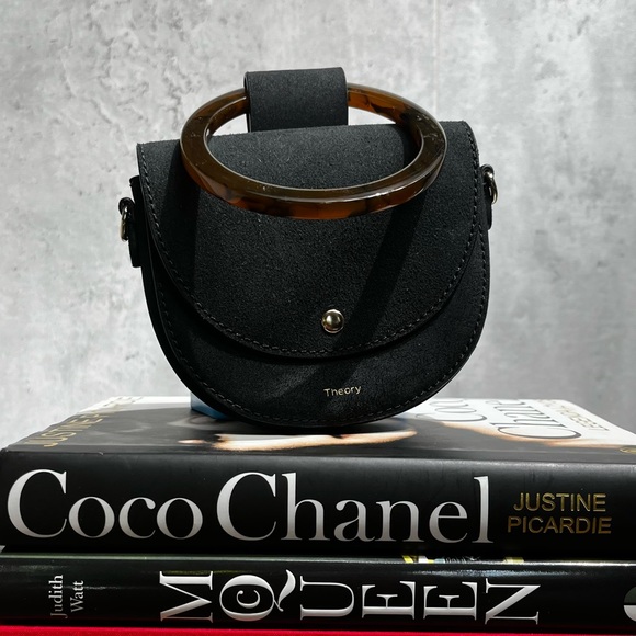 Theory resin hoop mini-bag - Picture 1 of 8